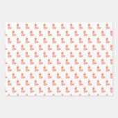 Das Weihnachtswrapping Paper von Red and White San Geschenkpapier Set (Vorderseite 3)
