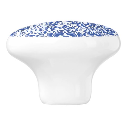 DAS WEIMARANER UND DER BIENEN-KERAMIK-RUNDE GRIFF (Seitenansicht)