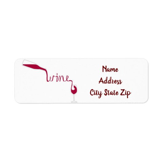 **DAS WEIN**-WEINENTHUSIAST-ETIKETT AUFBEWAHREN (Vorne)