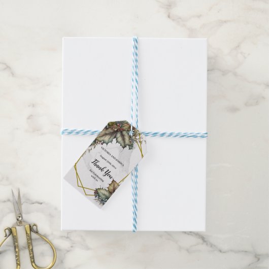 Das Weingut Geschenkanhänger (Mit Garn)