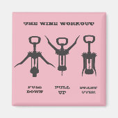 Das Weintraining Magnet (Vorne)