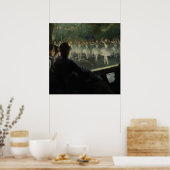 Das weiße Ballett Poster (Küche)