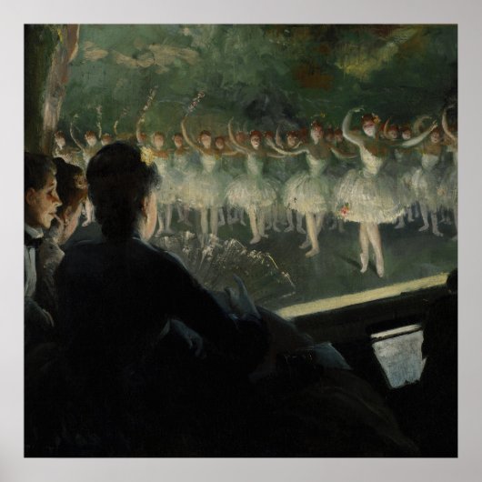 Das weiße Ballett Poster (Vorne)