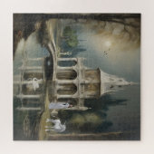 Das weiße Gazebo Puzzle (Horizontal)