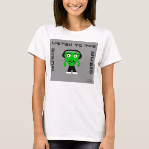 Das weiße grundlegende Trägershirt FrankenCheese T-Shirt