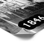 Das Weiße Haus - 1846 & 2012 Poster (Ecke)