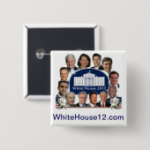 Das Weiße Haus 2012 Button (Vorne & Hinten)