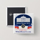 Das Weiße Haus 2012 Button (Vorne & Hinten)