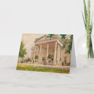 Das Weiße Haus   Colin Campbell Cooper Karte