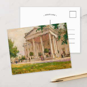 Das Weiße Haus Colin Campbell Cooper Postkarte