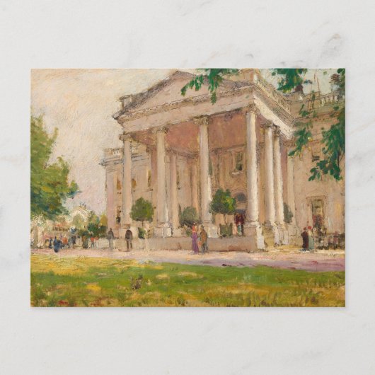 Das Weiße Haus | Colin Campbell Cooper Postkarte (Vorderseite)