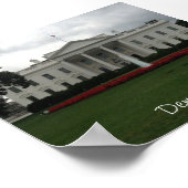 Das Weiße Haus Demokratie Poster (Ecke)