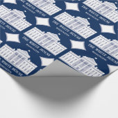 DAS WEISSE HAUS GESCHENKPAPIER (Ecke)