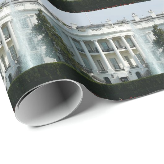 Das Weiße Haus Geschenkpapier (Rolleneckpunkt)