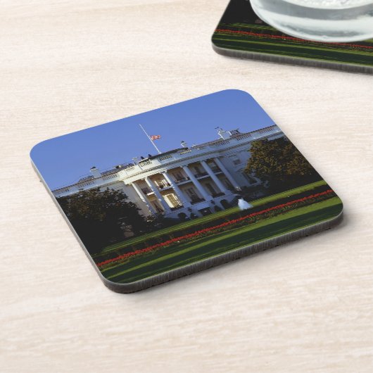 Das Weiße Haus Getränkeuntersetzer (Linke Seite)