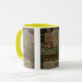 das weiße Haus hört zu Tasse (Vorderseite Links)