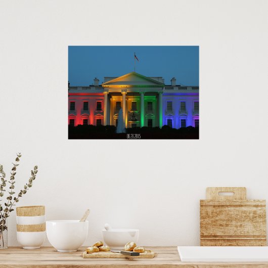 Das Weiße Haus in Stolz, Eherecht, Poster (Küche)