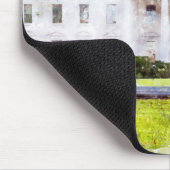 Das Weiße Haus in Washington DC Wasserfarbe Mousepad (Ecke)