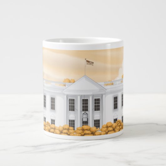 Das Weiße Haus Jumbo-Tasse (Vorderseite)