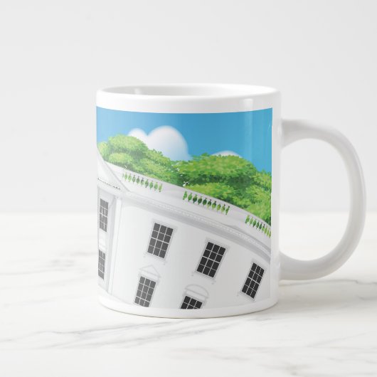 Das Weiße Haus Jumbo-Tasse (Rechts)