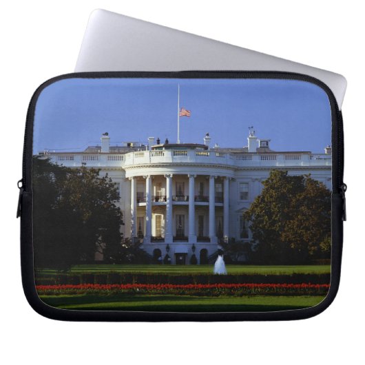 Das Weiße Haus Laptopschutzhülle (Vorderseite)