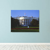 Das Weiße Haus Leinwanddruck (Insitu (Holzboden))