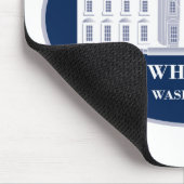 Das Weiße Haus Mousepad (Ecke)