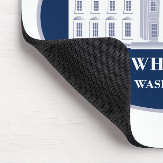 Das Weiße Haus Mousepad (Ecke)