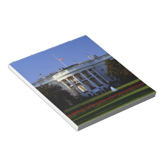 Das Weiße Haus Notizblock (angewinkelt)