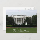 Das Weiße Haus Postkarte (Vorne/Hinten)