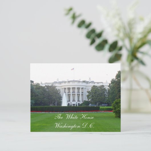 Das Weiße Haus Postkarte (Stehend Vorderseite)