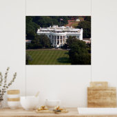 Das Weiße Haus - Südfassade Poster (Küche)