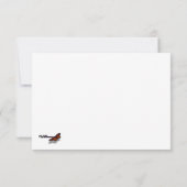 Das Weiße Haus und der Nationalbaum Save the Date (Rückseite)