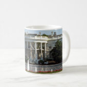 Das Weiße Haus, Washington, DC, USA Kaffeetasse (VorderseiteRechts)