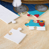 Das weiße Kaninchen aus der Alice im Wunderland Puzzle (Seite)