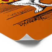 Das weiße Kaninchen drucken Poster (Ecke)