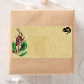 Das weiße Kaninchen-Label (Insitu)