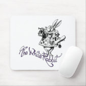 Das weiße Kaninchen Mousepad (Mit Mouse)