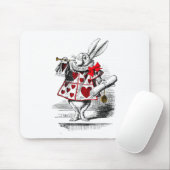 Das weiße Kaninchen Mousepad (Mit Mouse)
