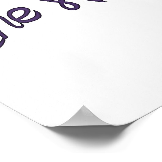 Das weiße Kaninchen Poster (Ecke)