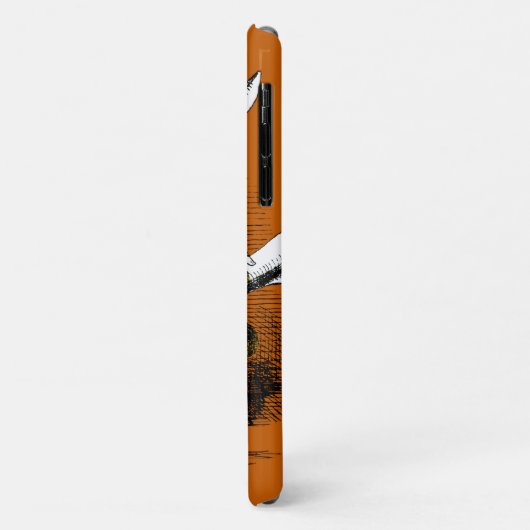 Das weiße Kaninchen selten Case-Mate iPhone Hülle (Hinten/Links)