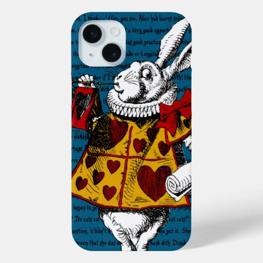 Das weiße Kaninchen selten Fall Mate iPhone Fall Case-Mate iPhone Hülle (Rückseite)
