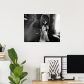 Das weiße Kleid - Poster (Heimbüro)