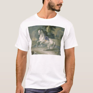 Das weiße "Leal" levade en des Stallion, 1721 T-Shirt
