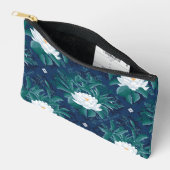 Das weiße Lotus Midnight Lotus-Muster Zubehörtasche (Offen)