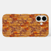 Das weiße Lotus Sunset Safari-Muster Case-Mate iPhone Hülle (Rückseite (Horizontal))