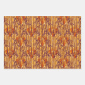 Das weiße Lotus Sunset Safari-Muster Geschenkpapier Set (Vorderseite 2)