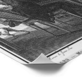 Das weiße Party, graviert von Jean Dambrun 1783 Poster (Ecke)