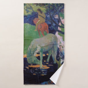 Das weiße Pferd, Gauguin Badehandtuch