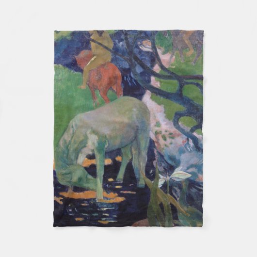 Das Weiße Pferd, Gauguin Fleecedecke (Vorderseite)